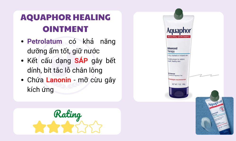 Kem dưỡng ẩm Aquaphor healing ointment