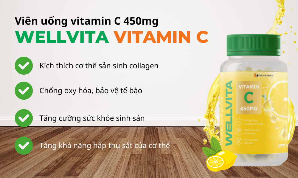 vien uong wellvita vitamin c