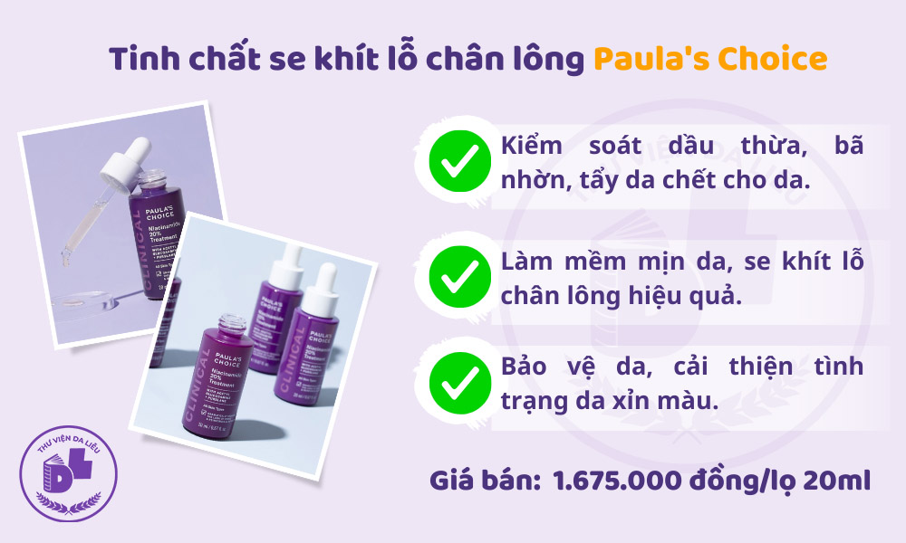 Tinh chất serum Paula's Choice thu nhỏ lỗ chân lông